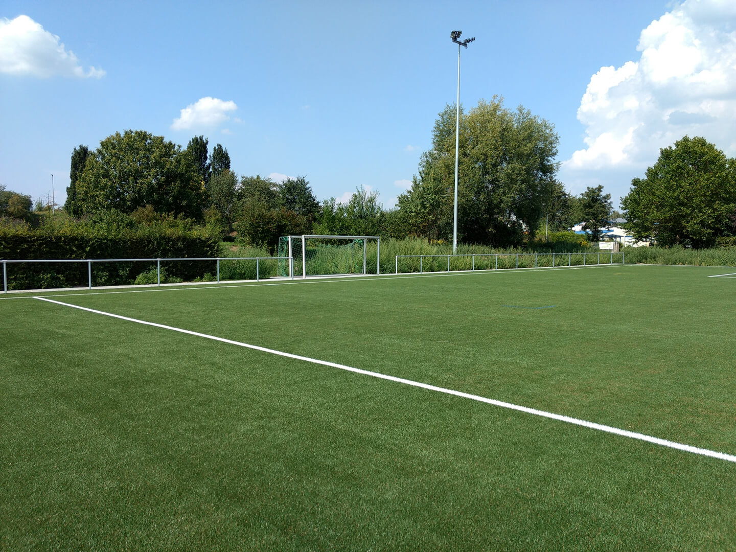 Sportplatz aus Kunstrasen in Hessen